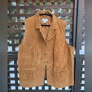 Vintage Suede Vest